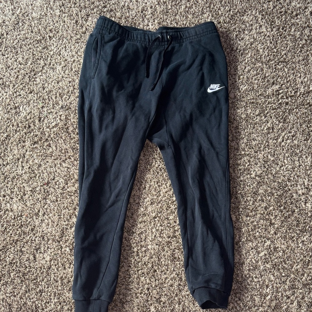 Nike Kids Dark Joggers with Logo